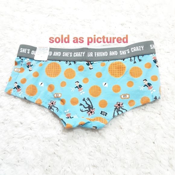 Stranger Things 8-Bit Eleven Waffles Hipster Panty - Picture 6 of 6